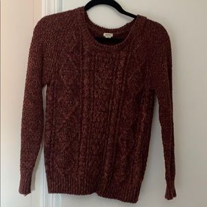 Garage maroon sweater